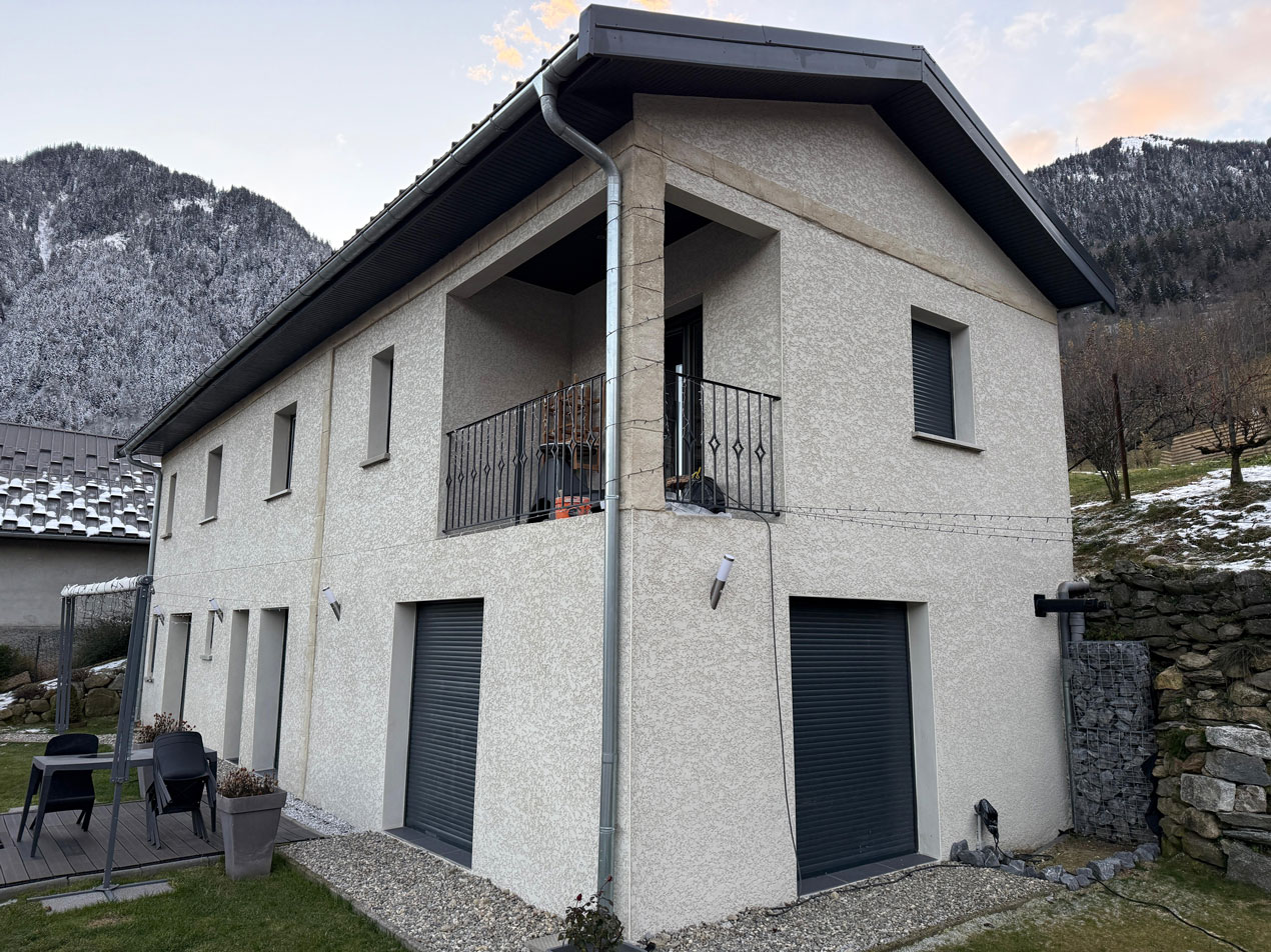Ravalement de façade en Savoie