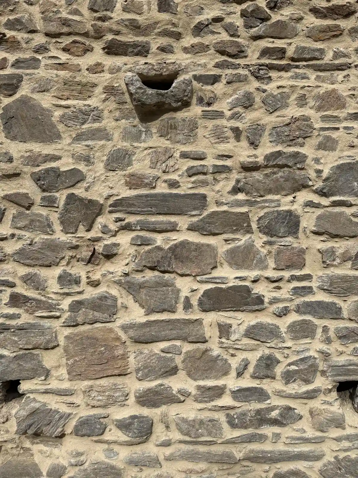 Zoom sur détail de rejointement